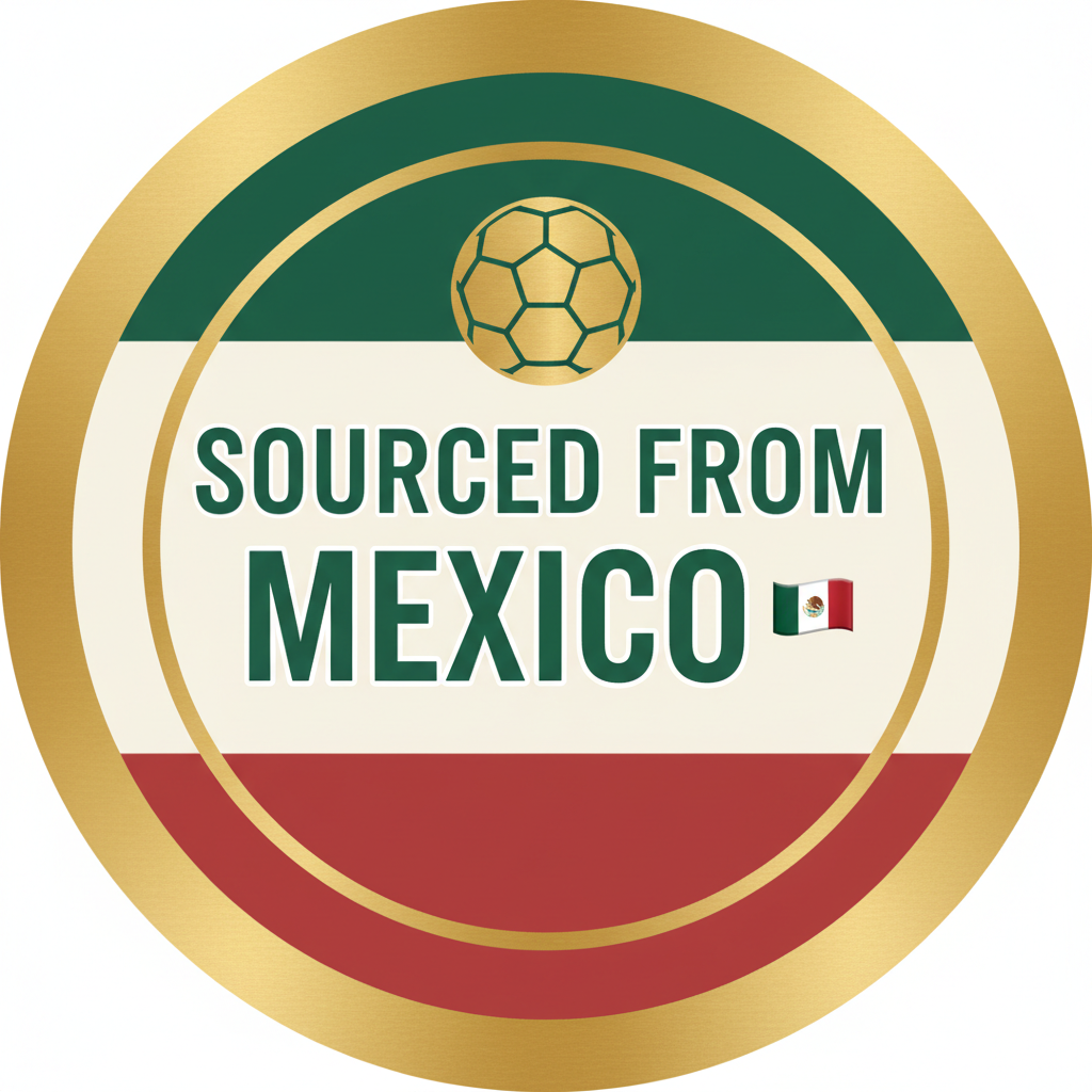 Sourced from Mexico Badge