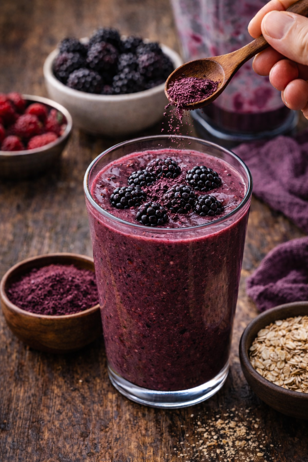 AKNA Organic Blackberry Fruit Powder 227g