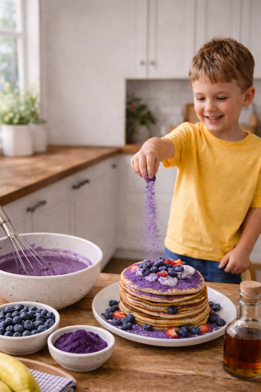 AKNA Organic Blueberry Powder - 227g - Canadian Blueberries - Antioxidant Rich, Vegan & Gluten-Free - Resealable Pouch