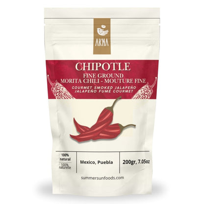 Akna Chipotle Fine Ground Morita Chili Powder 200g