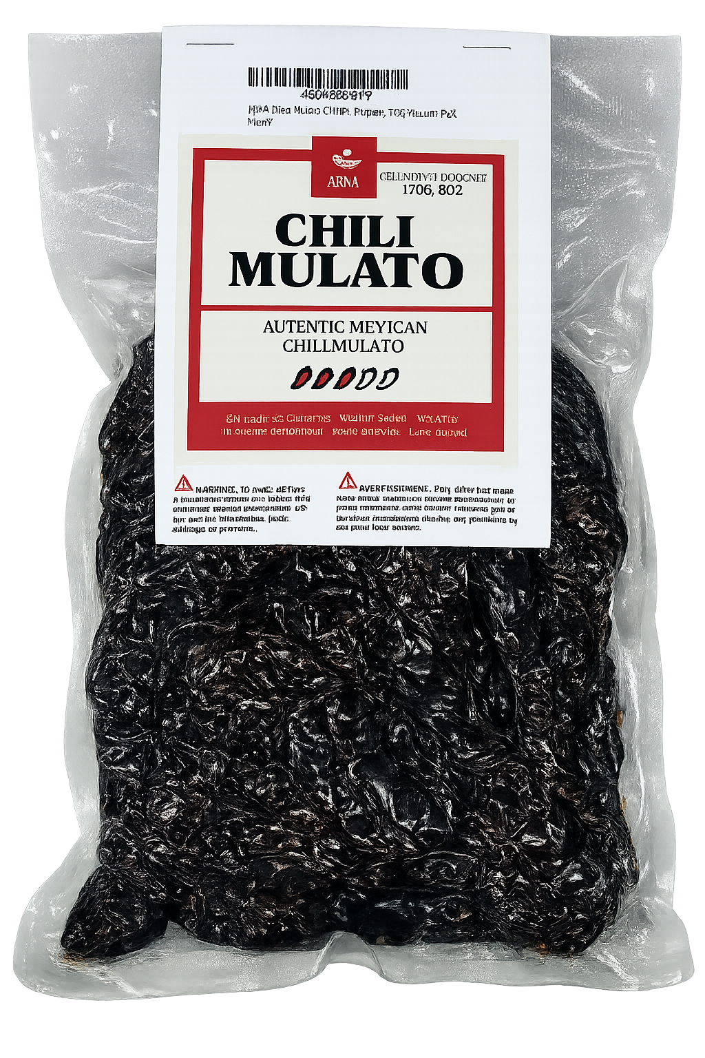 AKNA Whole Chipotle Mulato Chili Peppers, 170g -6oz