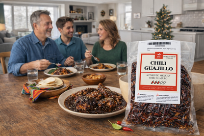 AKNA Whole 🌶️Dried Guajillo Chili Peppers, 6oz / 170g AKNA Foods
