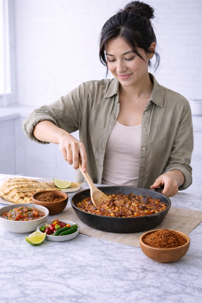 AKNA Authentic Mexican Chipotle Coarse Ground, 2 x 170g Packs