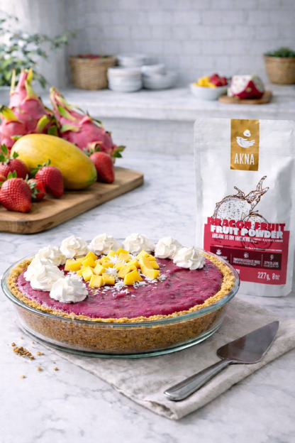 AKNA Organic Red Dragon Fruit Powder 227g -8oz