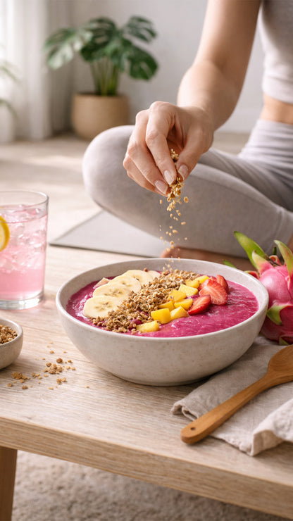 AKNA Organic Red Dragon Fruit Powder 227g -8oz