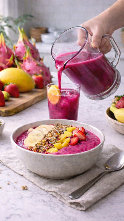 AKNA Organic Red Dragon Fruit Powder 227g -8oz