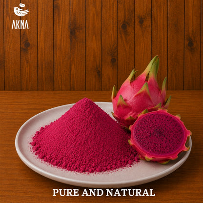 2 pack AKNA Organic Red Dragon Fruit Powder Total 445g