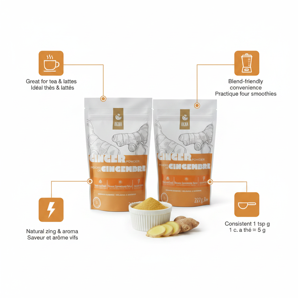 Ginger Powder 227g Ak Na Foods