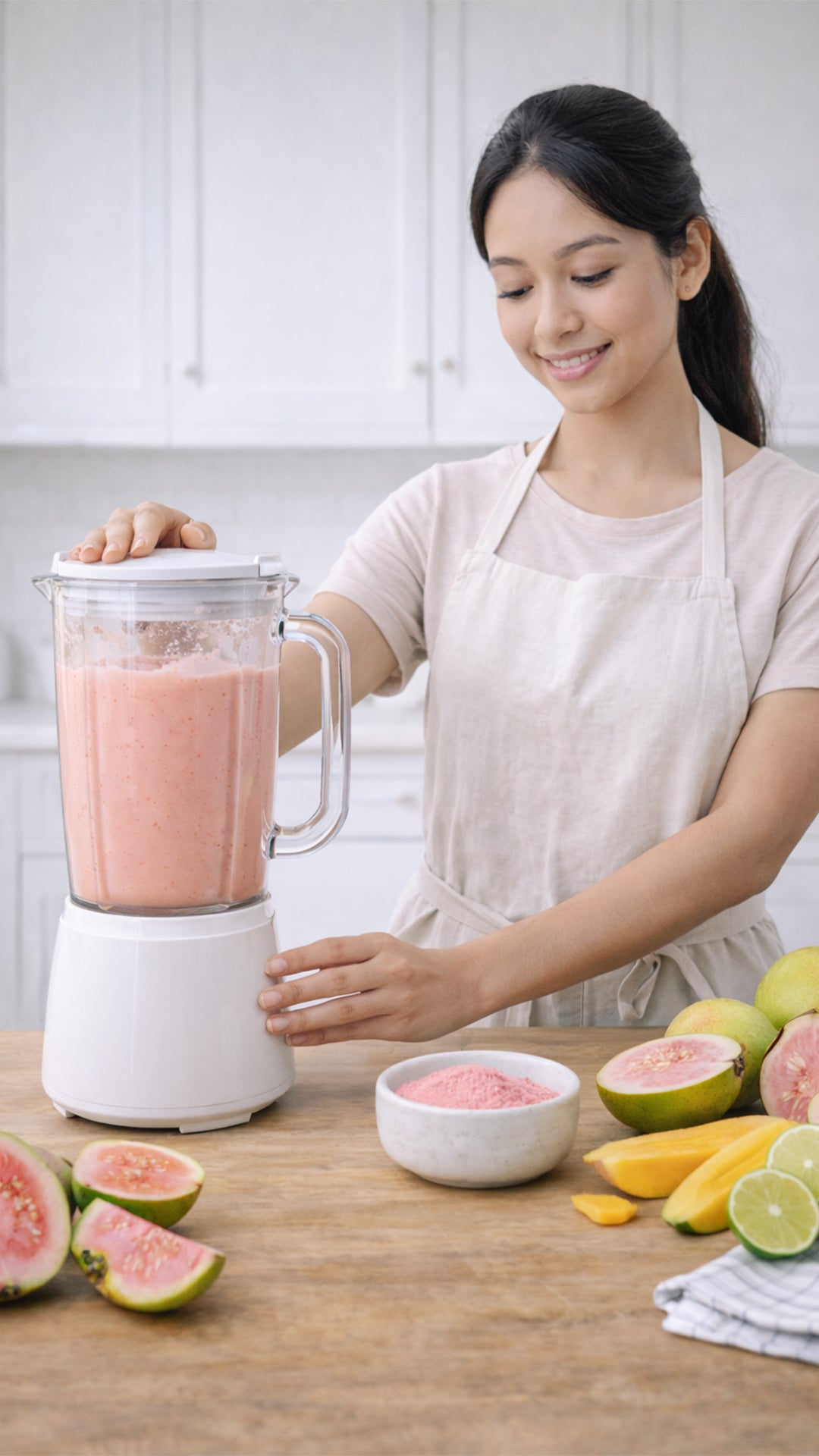 Akna Organic Guava Fruit Powder, 227g, Pure Vitamin C & Fiber Support, Non-GMO, Vegan Superfood