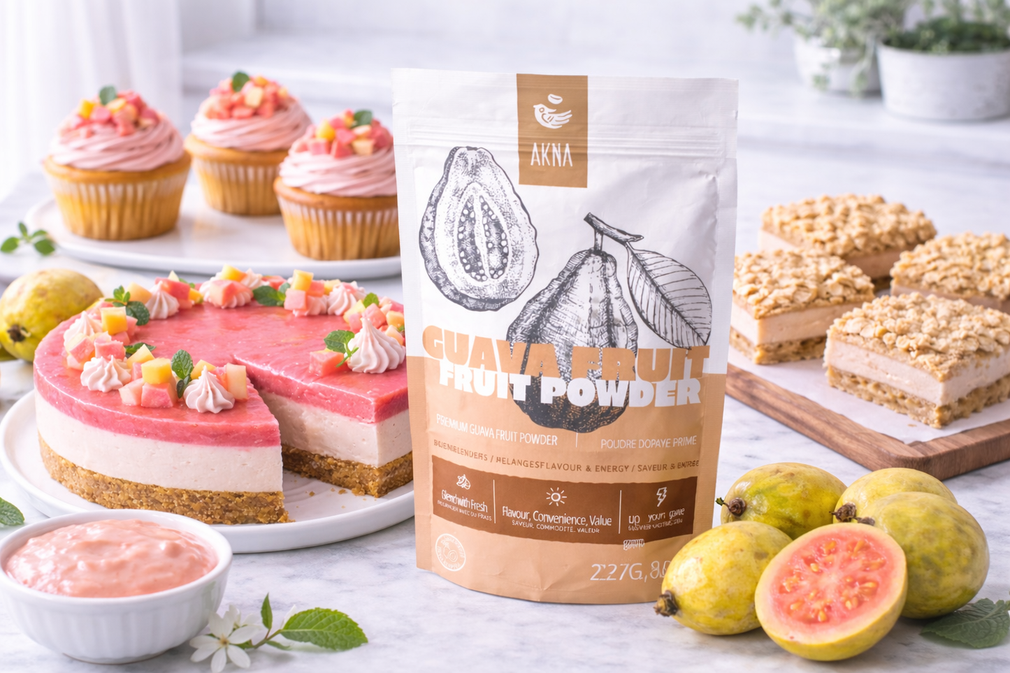 Akna Premium Guava Fruit Powder 227g