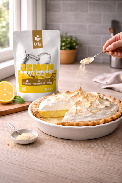 AKNA Premium Lemon Fruit Powder, 227g -8oz