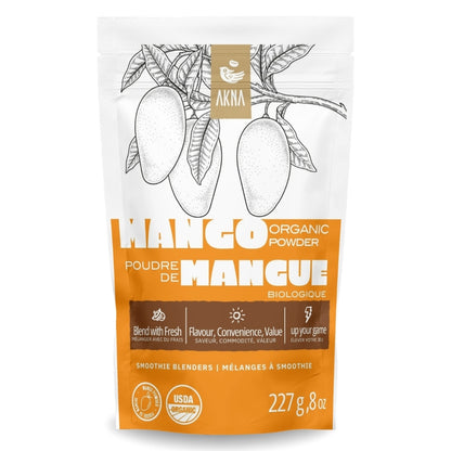 Organic Mango Powder, 8 oz, 227gr
