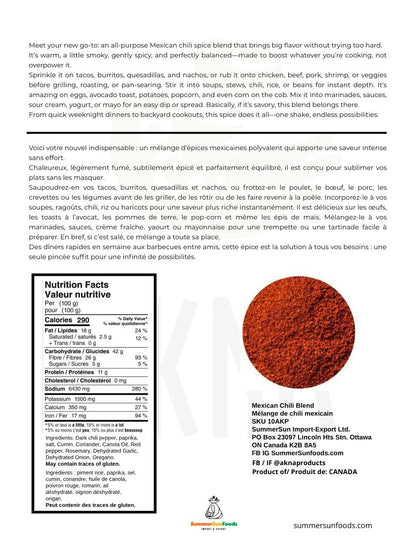 AKNA 2 Pack  Mexican Chili Blend, All-Purpose