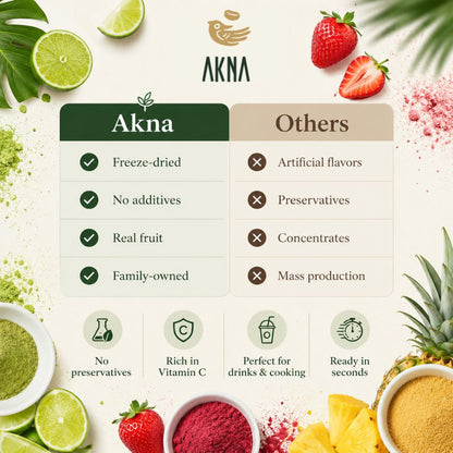 AKNA Organic Pomegranate Powder 227g, 8oz AKNA Foods