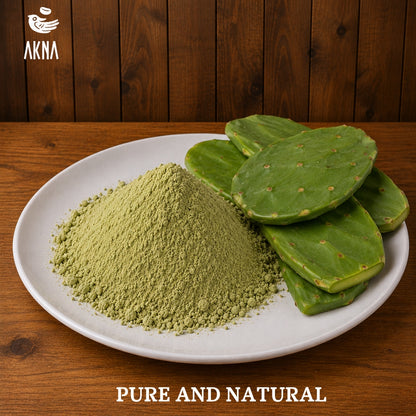 2 Pack Akna Nopal Cactus Leaf Powder, total 454gr