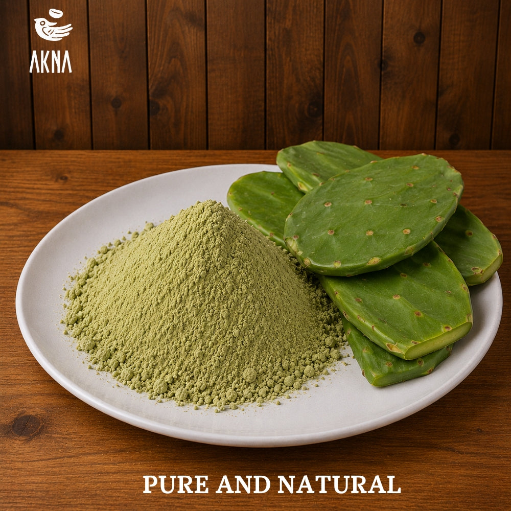 AKNA Nopal Cactus Leaf Powder, 227g, 8oz AKNA Foods
