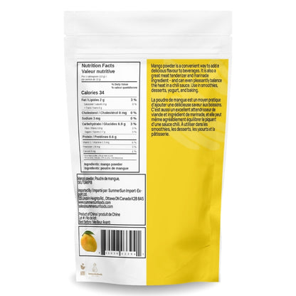 Organic Mango Powder, 8 oz, 227gr