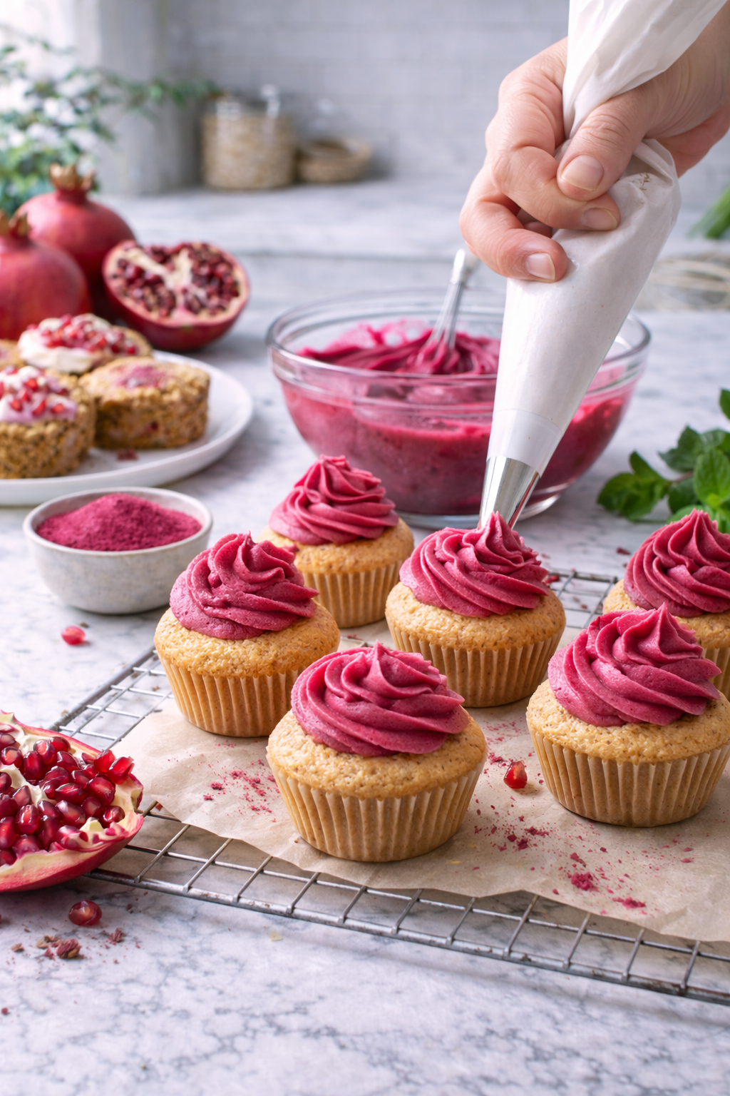 AKNA Organic Pomegranate Powder 227g, 8oz