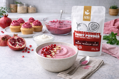 AKNA Organic Pomegranate Powder 227g, 8oz