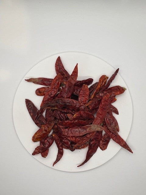 AKNA Authentic Dried Serrano Peppers 170g-6oz AKNA Foods