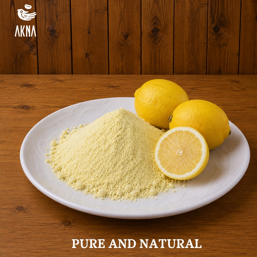 AKNA 🍋 Premium Lemon Fruit Powder, 227g -8oz AKNA Foods
